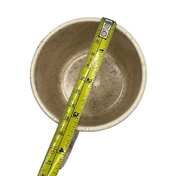 Vintage Homer Laughlin Ceramic Mugs MCM Speckled Set of 8 - Picture 6 of 7